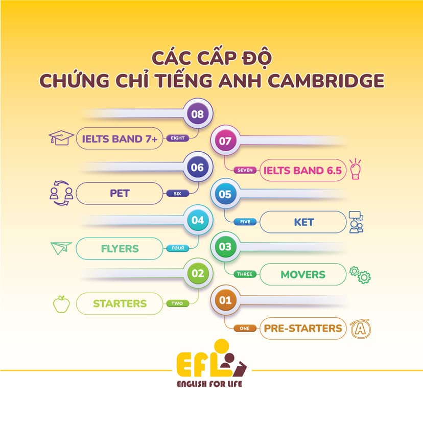 Lộ Trình Học Tiếng Anh tại EFL - Cam Kết Đầu Ra Ielts 6.5+